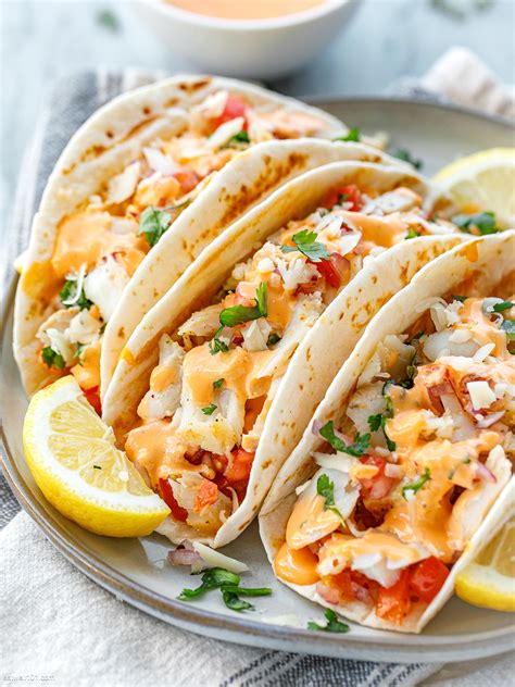 Easy Fish Tacos Recipe .